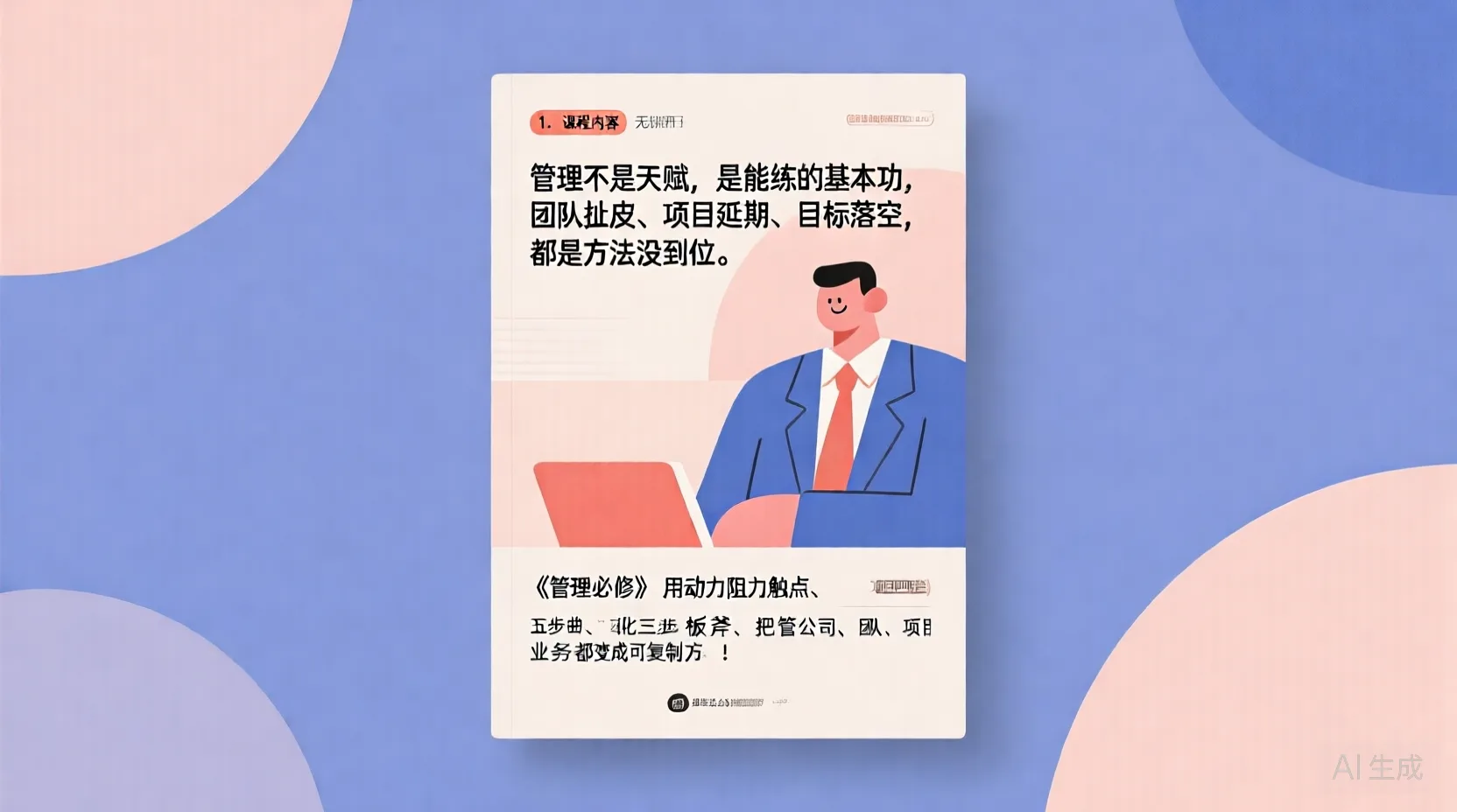 管理必修：把带团队从「凭感觉救火」变成「可复制的科学基本功」